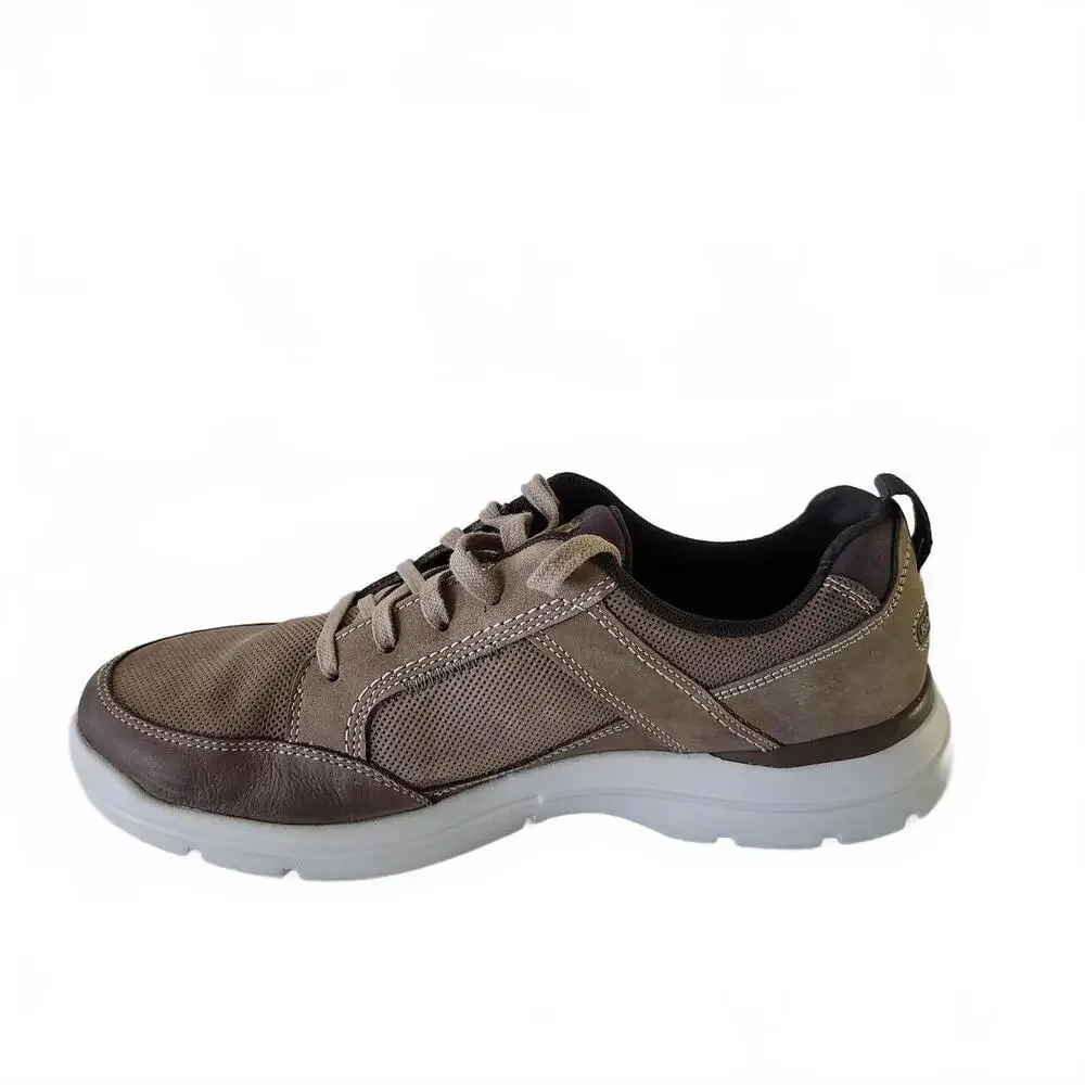 Rockport Men's Sneakers Size 10 Tan Leather Upper